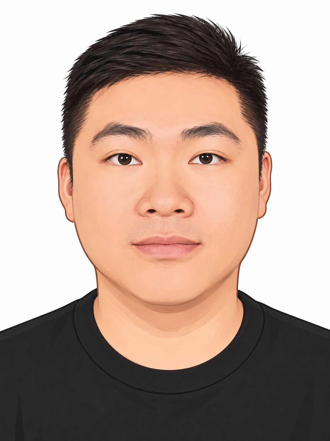 Illustrated portrait of Lam Kin Un
