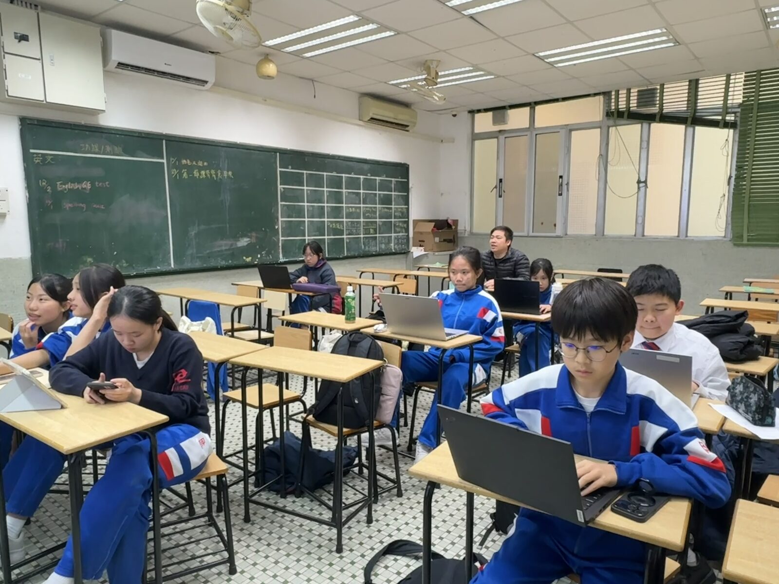 A regular training session — programming and motion tuning